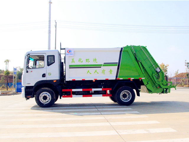 東風(fēng)12方多利卡D9壓縮垃圾車(chē)圖片2