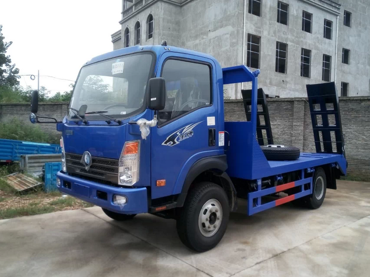 重汽王牌平板運輸車(藍牌)